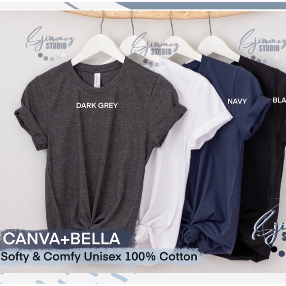 Casual Tshirt, Custom Vinyl Design, Cotton Casual Tshirt, Made to order Tshirt - Picture 5 of 5